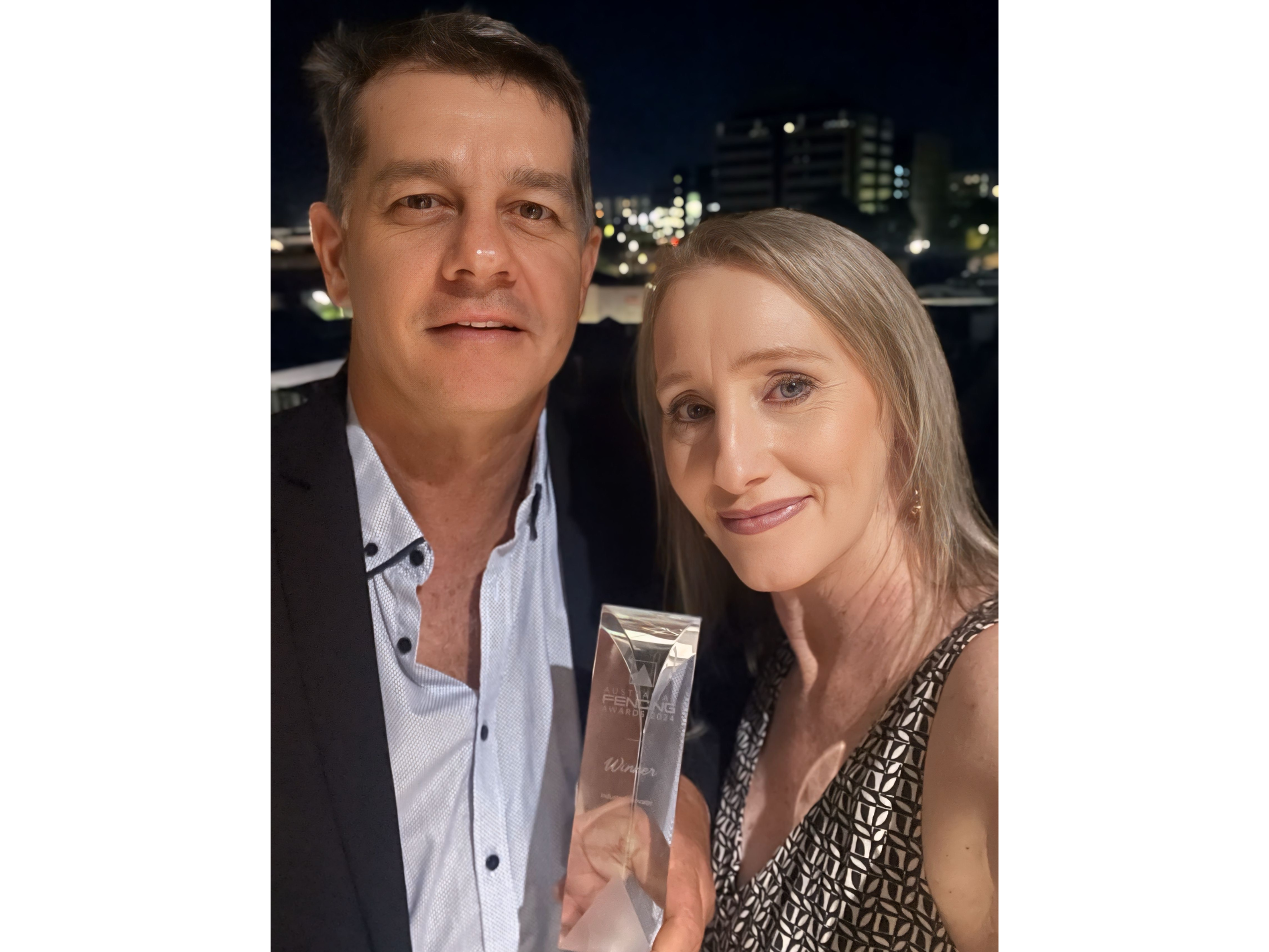 WINNER - Industry Innovator 2024 Australian Fencing Awards. Rodney Gorton.